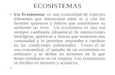 Unidad 11 Ecosistemas