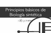 Principios básicos de Biologia Sintetica