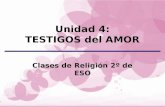 Unidad 4 -  La misión de la Iglesia - 2014