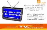 Televisión educativa: uso de medios