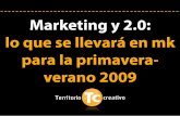 081028 Marketing 20 tendencias 2009