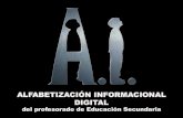 Indicadores de la Alfabetización Informacional Digital del profesorado de Educación Secundaria