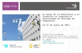 Presentación profesorado Universidad de Santiago