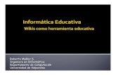 Informática Educativa, Wikis