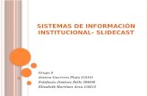Sistemas de informaciã“n institucional  slidecast (1)