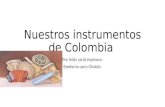 Nuestros instrumentos de colombia