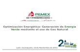 Sesión técnica, sala FPSO, Optimización energética: generación de energía verde mediante el uso de gas natural