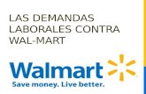 Las demandas laborales contra WalMart