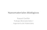 Nanomateriales biológicos