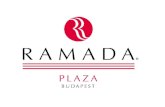 Hotel Ramada Plaza Budapest para reuniones, eventos, incentivos y congresos en Budapest