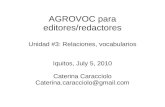 Agrovoc cswb training_3