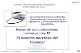 Red de comunicaciones convergentes IP. El sistema nervioso del Hospital