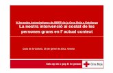 2ª Jornada Bones Pràctiques de la Creu Roja a Catalunya. 7.  A.L. Terrassa