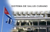 Cristina Luna - Sistema de Salud Cubano
