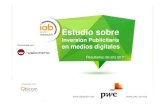 Estudio de inversión en publicidad digital total año 2011 - IAB Spain/PwC