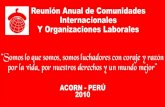 ACORN Peru Presentation