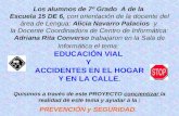 Educación Vial y Prevención de Accidentes en el Hogar y la Vía Pública