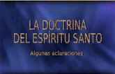 La doctrina del espíritu santo