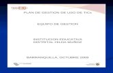 Presentacion Plan De Gestion Del Uso De Las Tics
