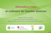 Curso de Introducción al Software de Fuentes Abiertas