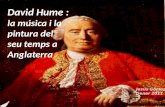 David Hume. La música i la pintura del seu temps