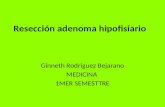 Resección adenoma hipofisiario