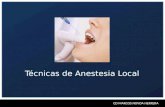Tecnicas de anestesia local