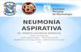 NEUMONIA ASPIRATIVA. DR CASANOVA