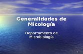 Generalidades De MicologìA