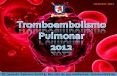 Tromboembolismo Pulmonar: 2012 UPDATE
