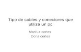 Tipos de conectores y cables 2