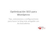 Optimización Seo Para Wordpress