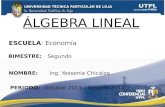 UTPL-ALGEBRA LINEAL-II-BIMESTRE-(OCTUBRE 2011-FEBRERO 2012)