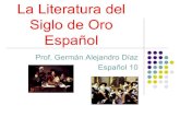 La literatura del siglo de oro español