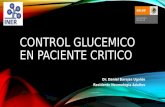 Control glucemico en paciente critico