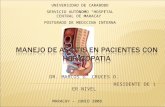 HCM - Egreso - Manejo De Ascitis
