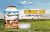 Central Lechera Asturiana, folleto Fibra