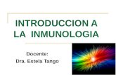 Introducción a la inmunologia