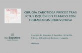 endarterectomia carotidea precoz tras trombolisis intracraneal
