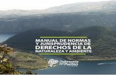 Manual de normas y jurisprudencia de derechos de la naturaleza y ambiente