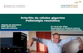 Arteritis de celulas gigantes y polimialgia reumatica, Dr. Farid Abu Elbar.