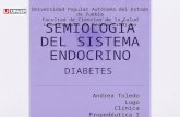 Semiolog­a Diabetes