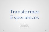 Proyecto Transformer Experiences