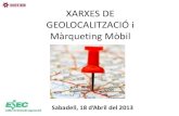 Xarxes socials de geolocalitzaci³ i m rqueting m²bil