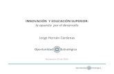 Foro Innovación y Educación Superior: Presentación Jorge Hernán Cardenas - Autopartes, energía y complementarios