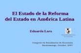 Estado De La  Reformas Del  Estado En  America  Latina