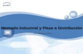 Mercado industrial y plaza o distribución