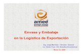 Envase y embalaje en la logística de Exportación