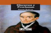 Discursos y proclamas del Libertador Simón Bolívar