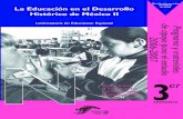 LA EDUCACION EN EL DESARROLLO HISTORICO DE MEXICO II
